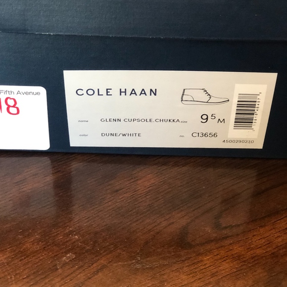 Cole Haan Glenn Cupsole Chukka Size 9.5 - Picture 5 of 5